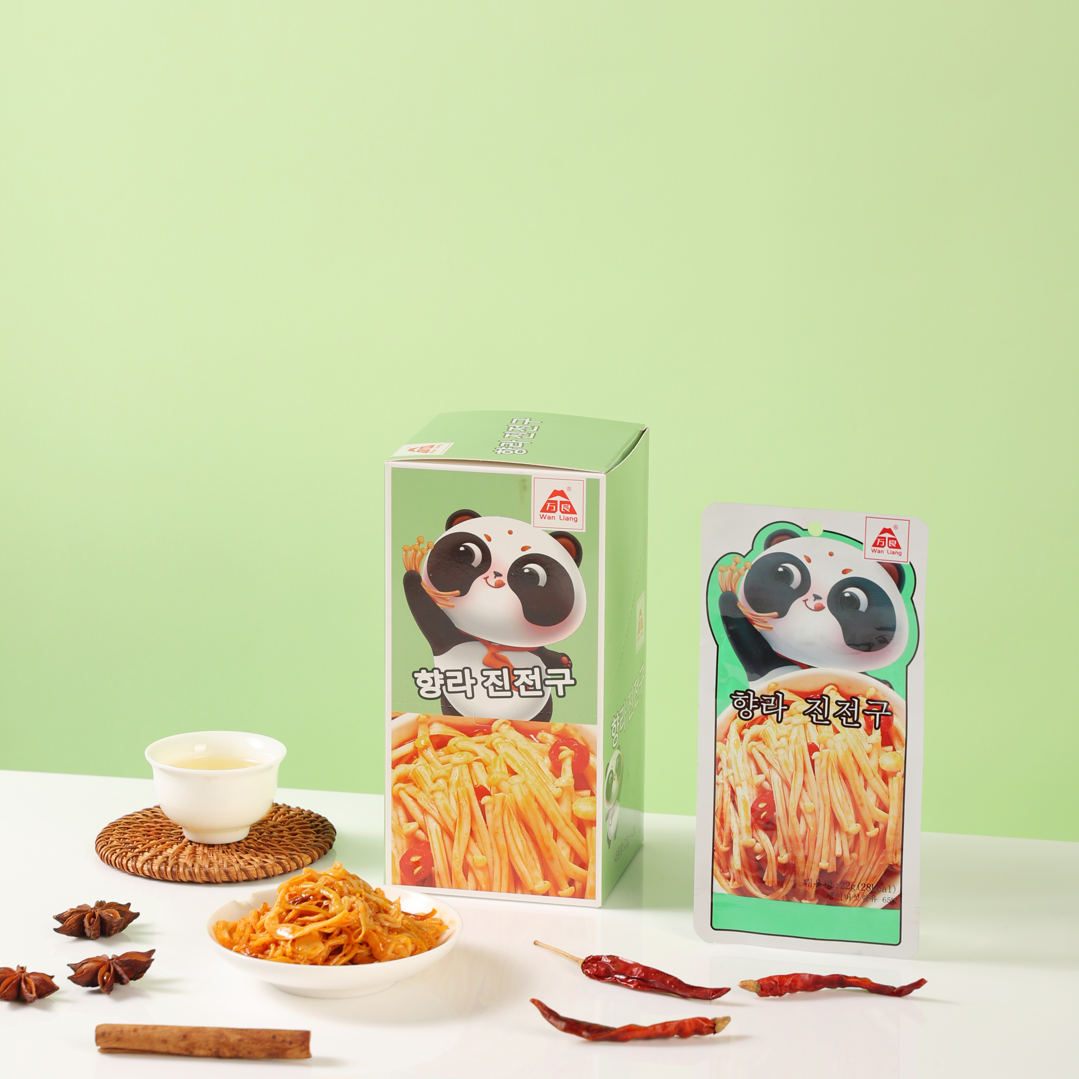 Enoki mushroom series